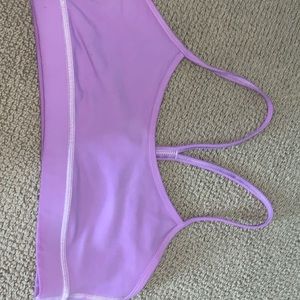 Purple lululemon sports bra!